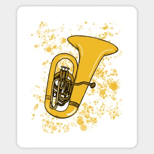 Tuba Teacher Tubaist Brass Musician Magnet